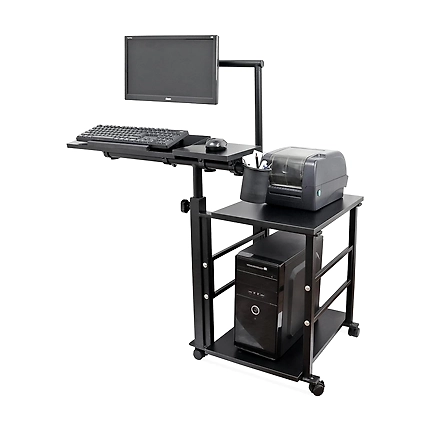 Isomars Computer Table - Adjustable - Professional Workstation for Computer - Ideal for Home, Schools, Office, Hospitals, Gaming Etc.-12477178
