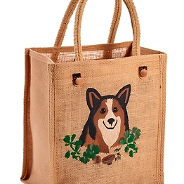 JUTE TOTE BAG (with Print)