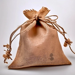 JUTE DRAW-STRING BAG (POTLI)
