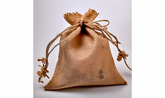 JUTE DRAW-STRING BAG (POTLI)