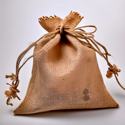 jute draw-string bag (potli)