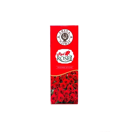 Shiva Natraj Classic Red Rose Perfumed Incense Sticks-2