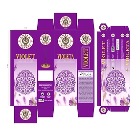Shiva Natraj Classic Violet Perfumed Incense Sticks