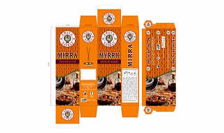 Shiva Natraj Classic Myrrh Perfumed Incense Sticks