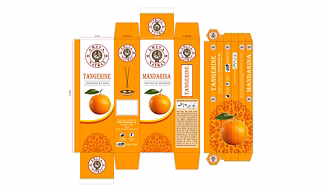 Shiva Natraj Classic Tangerine Perfumed Incense Sticks