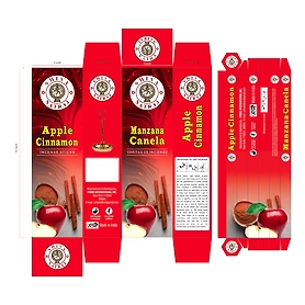 Shiva Natraj Classic Apple Cinnamon Perfumed Incense Sticks