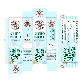 Shiva Natraj Classic Surtido Esterico Perfumed Incense Sticks