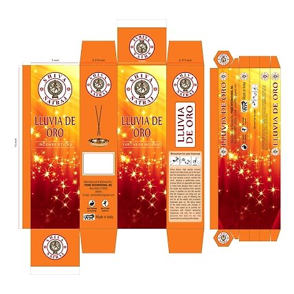 Shiva Natraj Classic LLuvia De Oro Perfumed Incense Sticks-12628246