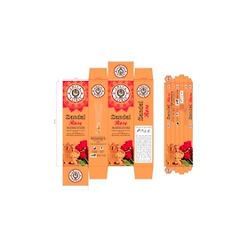 Shiva Natraj Classic Sandal Rose Perfumed Incense Sticks