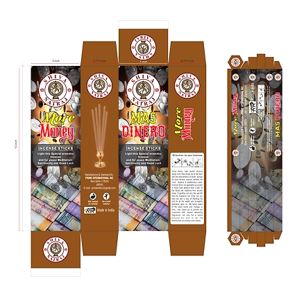 Shiva Natraj Classic More Money Perfumed Incense Sticks-12628262