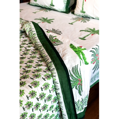 Craftiles Quilt - Razai - Duvet Hand Printed