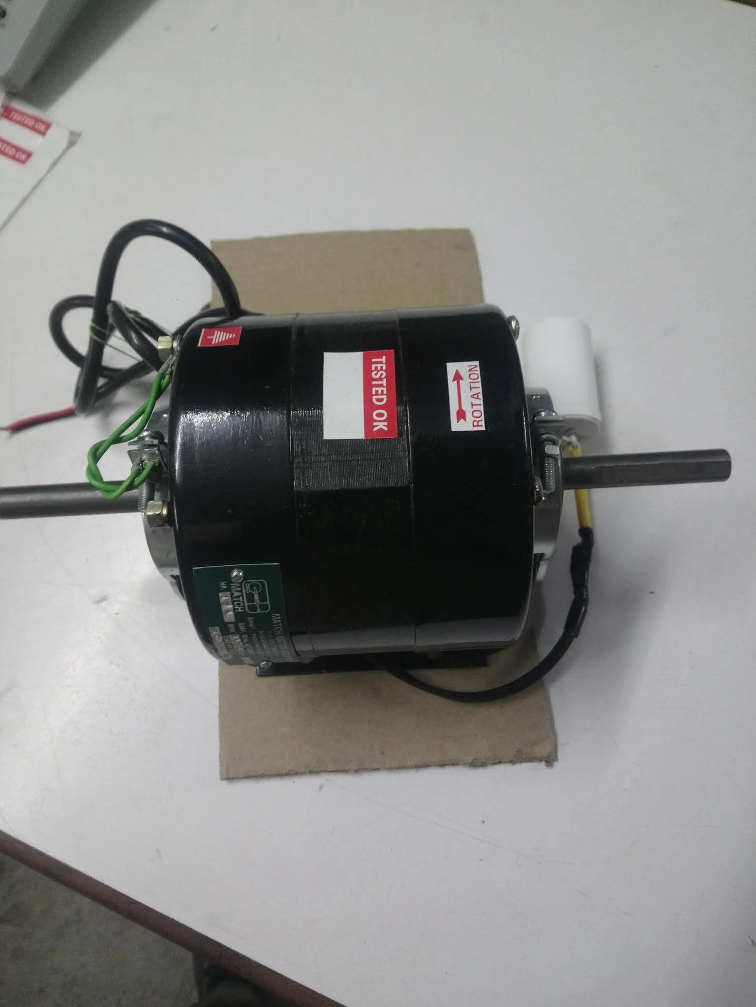 1/4 HP 1400 RPM Laminar air flow Motor-1