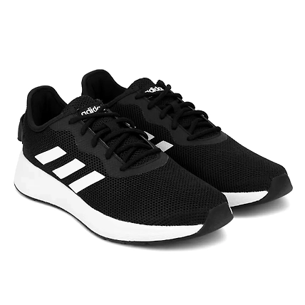 Fluo M Running Shoes For Men  (Black)-1