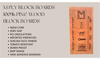 BLOCK BOARDS
