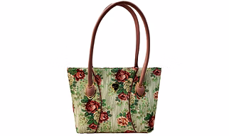 HOOPOE FLOWER PRINTED HAND BAG
