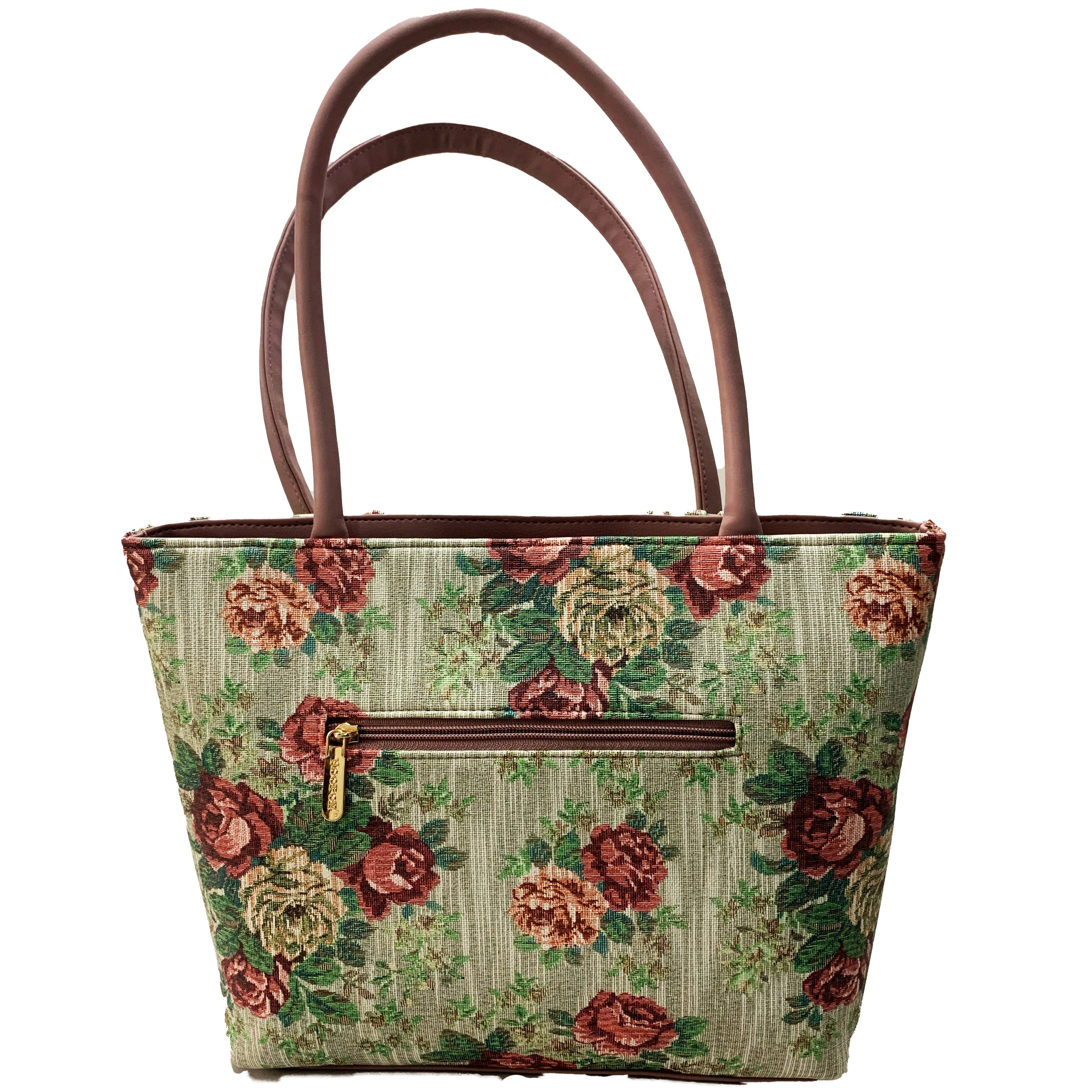 HOOPOE FLOWER PRINTED HAND BAG-1