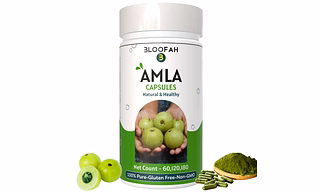 Amla Capsules 500mg - 120 Count | 100% Natural & Pure Amla Powder (Phyllanthus emblica) Herbal Supplement