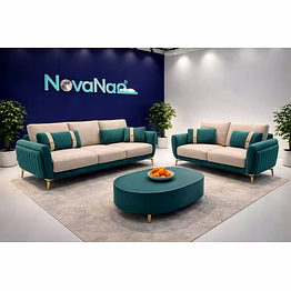 emeraldo signature sofa set