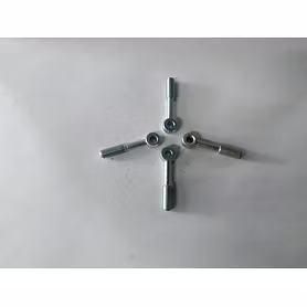Flattened pin screw with Zinc Passivation
