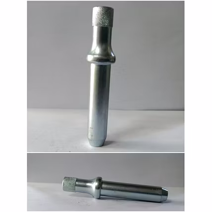 Shaft with radius and Knurling-1