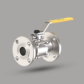 3 Piece Flanged End Ball Valve