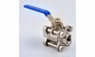 3PC Screw End Ball Valve