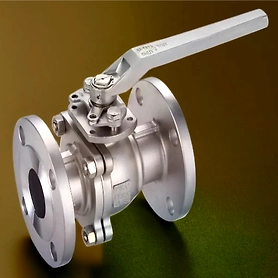 2PC Flange End Ball Valve