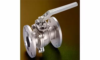 2PC Flange End Ball Valve