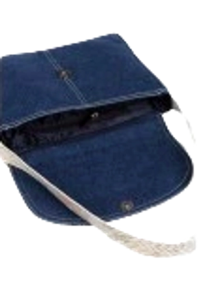 CRISS CROSS CLUTCH BAG EL104037-Denim-Clutch Bag-1