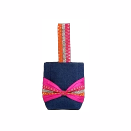 festive bow bucket bag el104054