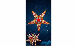 Multicolour Christmas Star_6000