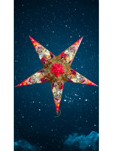 Multicolour Christmas Star_81-EL1050057