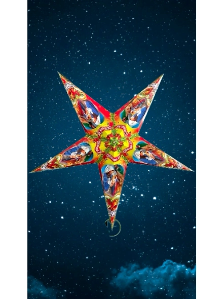 Multicolour Christmas Star_83-EL1050059