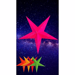 mini medium stars- fluorescent colours_170fl