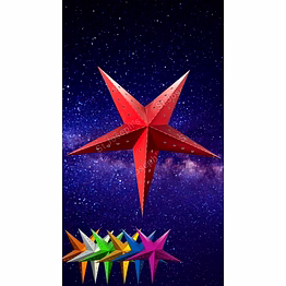 mini medium stars- metallic matt board _lf21matt