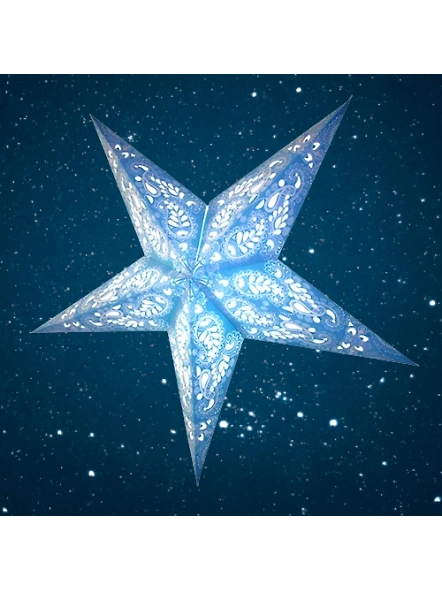 Christmas Star in Nebula Turquoise
 2031-T