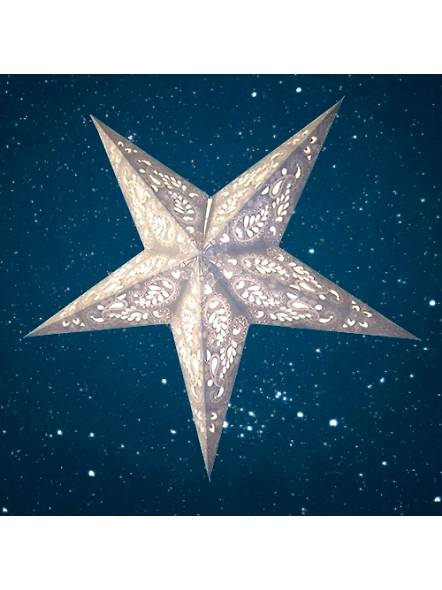 Christmas Star in Nebula White
 2031-W