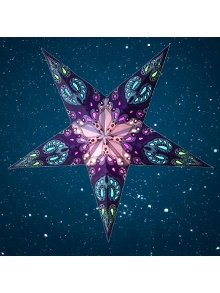 Christmas Star in Blue Galaxy298