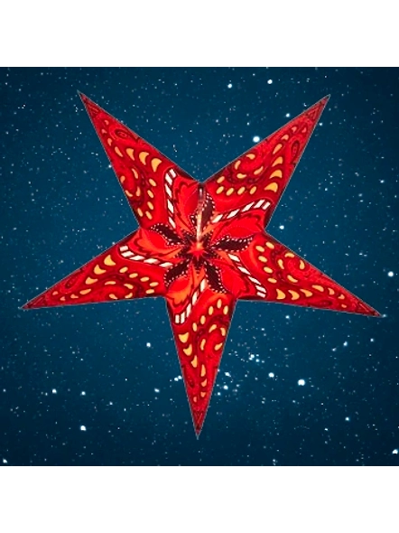 Christmas Star in Swimming Bird - Red 2018-R