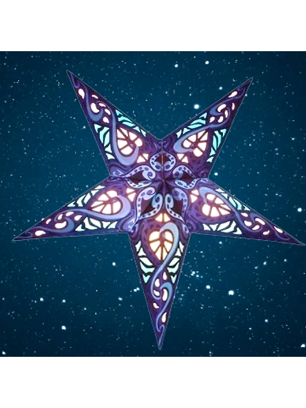 Christmas Star Blue Trance 2018-B