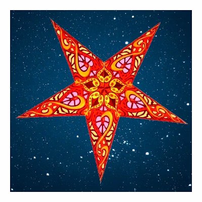 christmas star red trance 2018-r