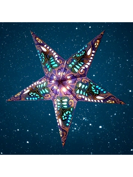 Christmas Star Oriental Swan - Blue 294-B