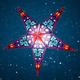 christmas star blue crown 2015