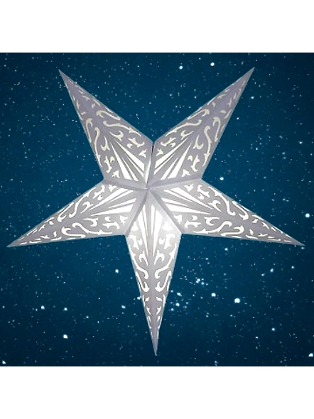 Christmas Star White with tissue 2005/T-EL1050210