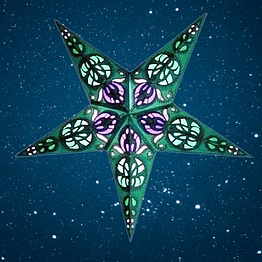 christmas star neptune - green 235 g