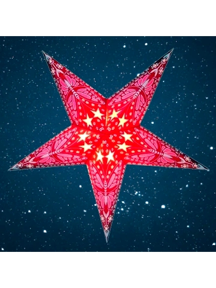 Christmas Star Magenta Butterfly 219 M-EL1050228