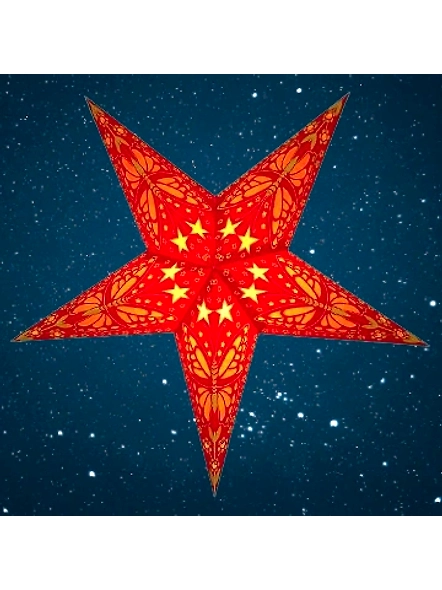 Christmas Star Red Butterfly 219 R-EL1050230