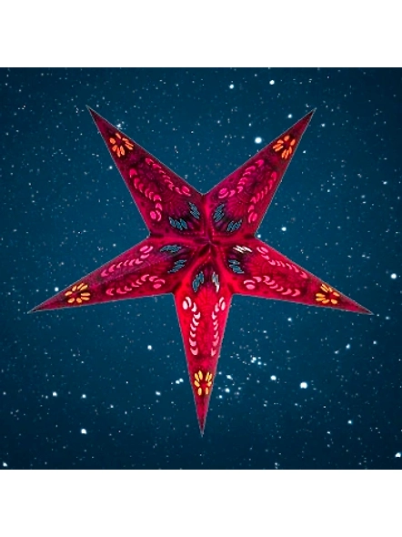 Christmas Star Purple  Peacock Small 260 PL-EL1050239
