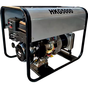 Portable Petrol Generator Hkg5000 Ae Semi Silent Briggs And Stratton Petrol Powered