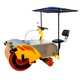 hako ev battery powered roller 1 ton mini ride on/walk behind